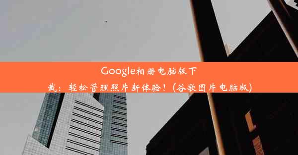 Google相册电脑版下载：轻松管理照片新体验！(谷歌图片电脑版)