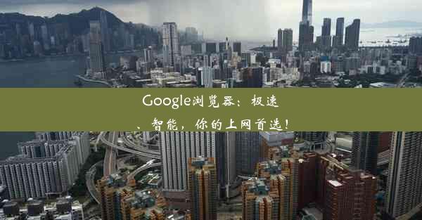 Google浏览器：极速、智能，你的上网首选！