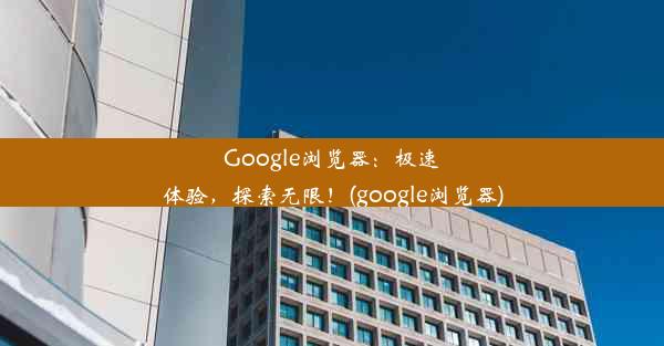 Google浏览器：极速体验，探索无限！(google浏览器)