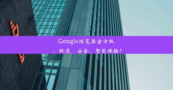 Google浏览器官方版：极速、安全、智能体验！