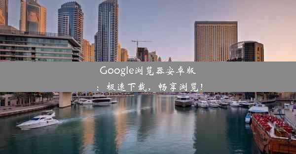 Google浏览器安卓版：极速下载，畅享浏览！