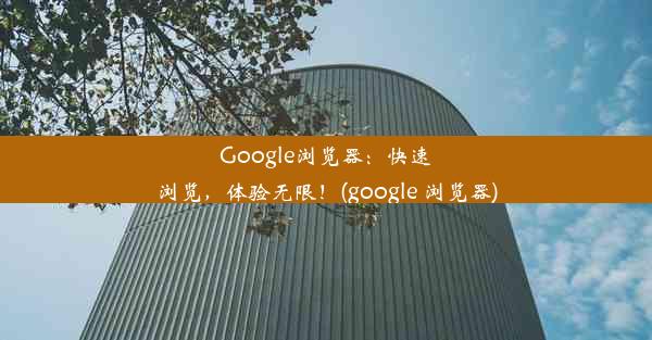 Google浏览器：快速浏览，体验无限！(google 浏览器)