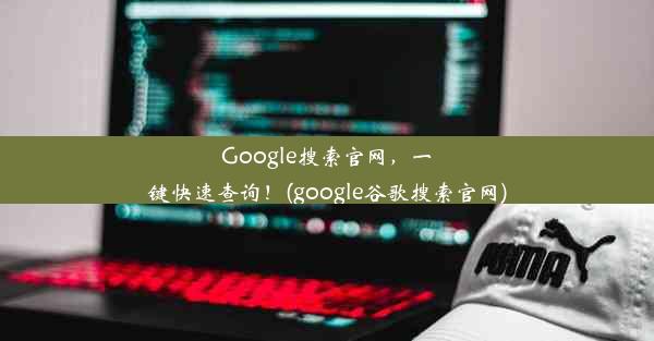 Google搜索官网，一键快速查询！(google谷歌搜索官网)