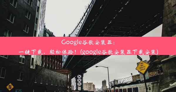 Google谷歌安装器：一键下载，轻松体验！(google谷歌安装器下载安装)