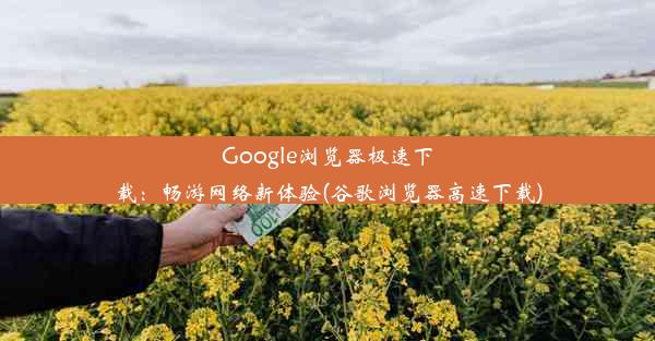 Google浏览器极速下载：畅游网络新体验(谷歌浏览器高速下载)