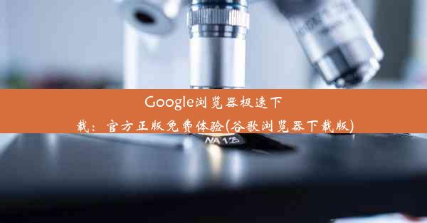 Google浏览器极速下载：官方正版免费体验(谷歌浏览器下载版)