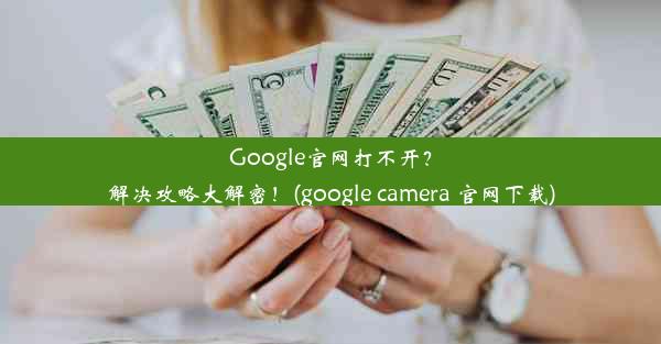 Google官网打不开？解决攻略大解密！(google camera 官网下载)