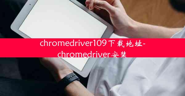 chromedriver109下载地址-chromedriver安装