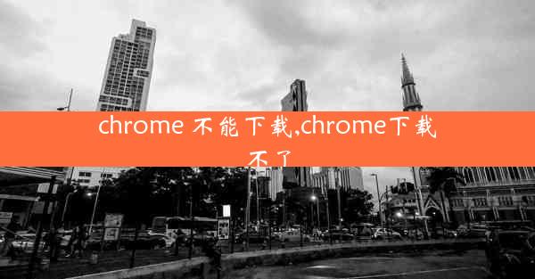 chrome 不能下载,chrome下载不了