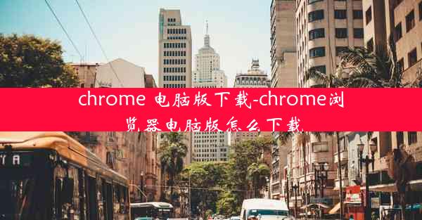 chrome 电脑版下载-chrome浏览器电脑版怎么下载