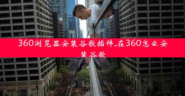 360浏览器安装谷歌插件,在360怎么安装谷歌