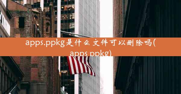 apps.ppkg是什么文件可以删除吗(apps ppkg)