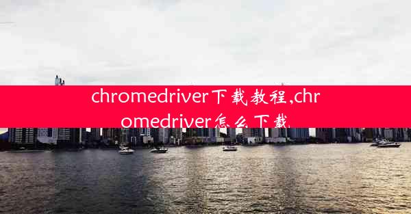 chromedriver下载教程,chromedriver怎么下载