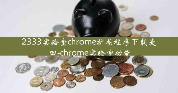 2333实验室chrome扩展程序下载麦田-chrome实验室功能