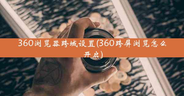 360浏览器跨域设置(360跨屏浏览怎么开启)