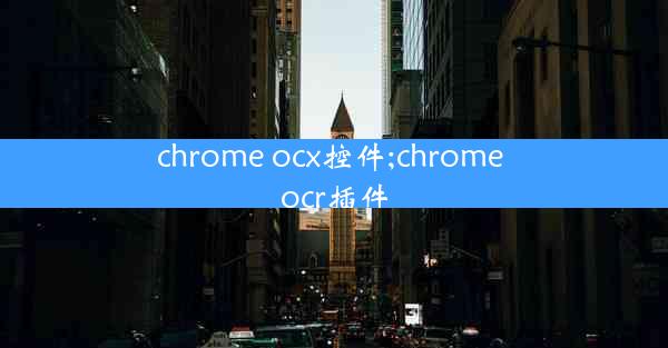 chrome ocx控件;chrome ocr插件