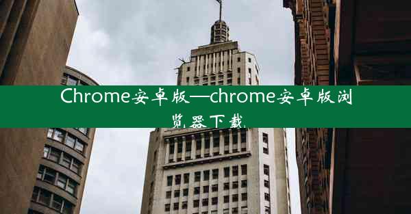 Chrome安卓版—chrome安卓版浏览器下载