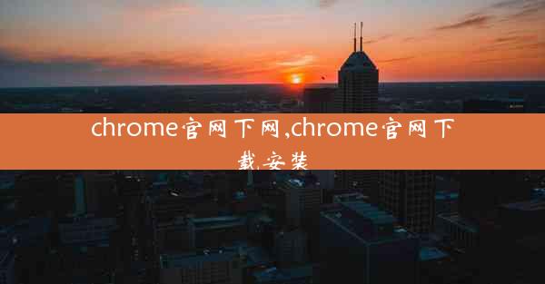 chrome官网下网,chrome官网下载安装