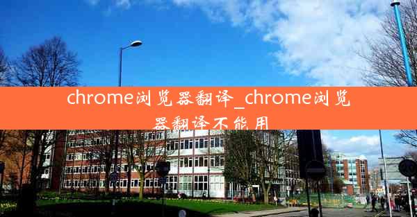 chrome浏览器翻译_chrome浏览器翻译不能用