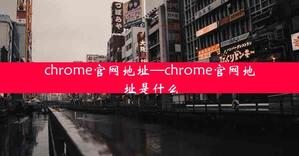 chrome官网地址—chrome官网地址是什么